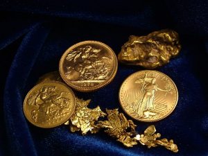 Gold coins