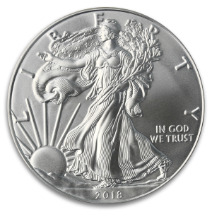 Obverse Silver American Eagle