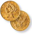$5 Liberty Half Eagle Gold Coin