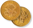 Liberty Double Eagle Type II 'With Motto" Gold Coins