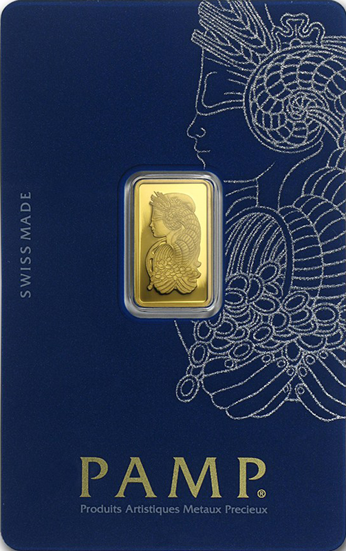 Blanchard Company Inc 2 5 Gram Pamp Suisse Gold Bar New W Ay