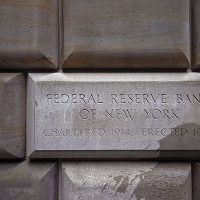 Sign table of the Federal Reserve Bank of New York