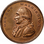 George Washington Copper Medallion