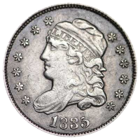 1895 Capped Bust Dime - obverse