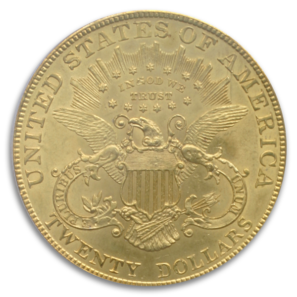 $20 Liberty Certified MS62 (Dates/Types Vary)