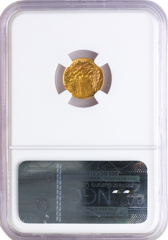 1922 Grant $1 Gold Commemorative With Star NGC MS67 CAC