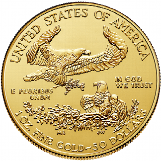 2020 1 oz American Gold Eagle Coin (BU) 2020 1 oz American Gold Eagle Coin (BU)