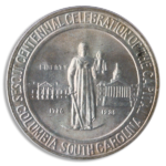 1836 Columbia Centennial Half Dollar