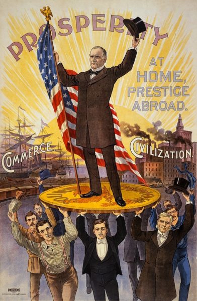 William McKinley election poster