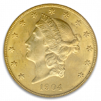 $20 Liberty MS64 Certified $20 Liberty MS64 Certified
