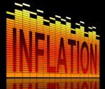 Multicolored graphic with the word Inflation