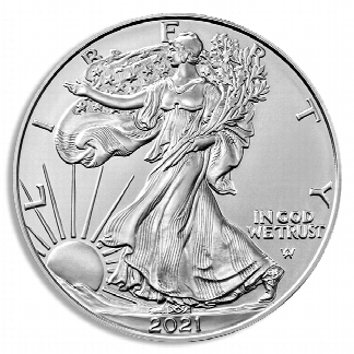 1 oz American Silver Eagle Coin (BU, Dates Vary) 1 oz American Silver Eagle Coin (BU, Dates Vary)
