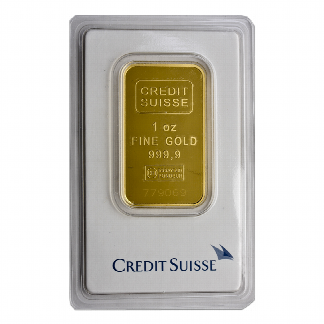 1 oz Credit Suisse Gold Bar (With Assay, Types Vary, Conditions Vary) 1 oz Credit Suisse Gold Bar (With Assay, Types Vary, Conditions Vary)