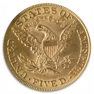 $5 Liberty MS63 Certified $5 Liberty MS63 Certified