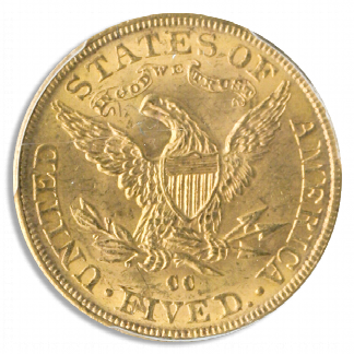 1891-CC $5 Liberty PCGS MS63 CAC 1891-CC $5 Liberty PCGS MS63 CAC