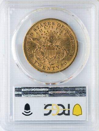 1871-S $20 Liberty PCGS MS61 CAC 1871-S $20 Liberty PCGS MS61 CAC