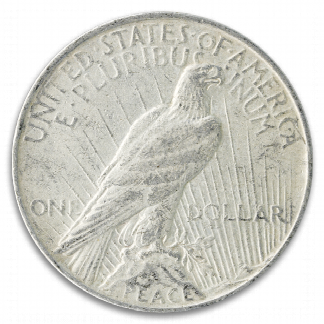 Circulated American Silver Peace Dollar Circulated American Silver Peace Dollar