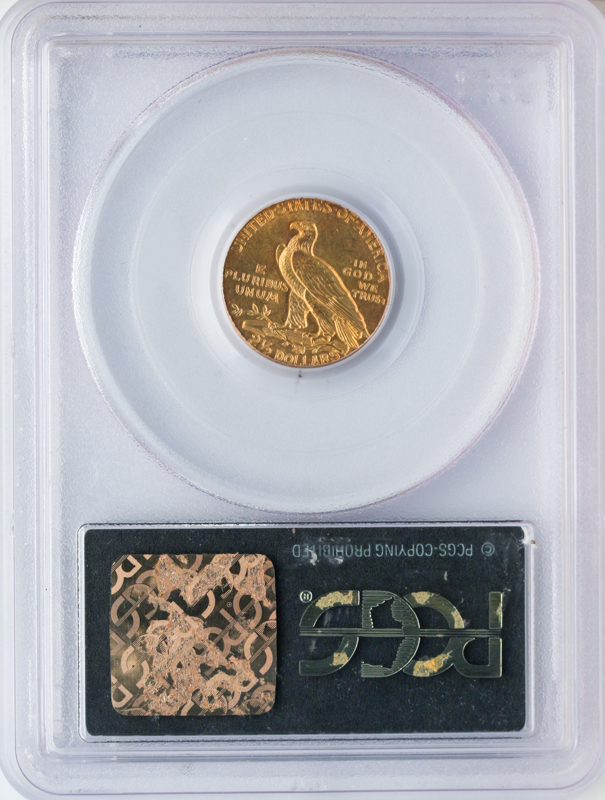 1908 $2 1/2 Indian PCGS MS3 1908 $2 1/2 Indian PCGS MS3