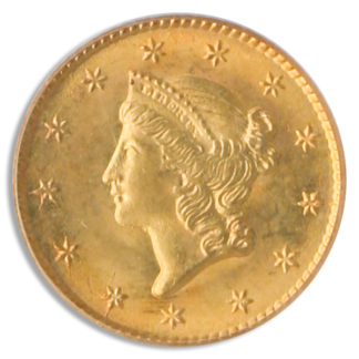 $1 Gold Type 1 Certified MS64 (Dates/Types Vary)