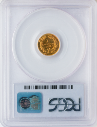 $1 Gold Type 3 Certified MS64 (Dates/Types Vary)