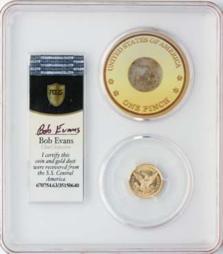1857-S $2 1/2 Liberty SSCA POD PCGS MS63 CAC 1857-S $2 1/2 Liberty SSCA POD PCGS MS63 CAC