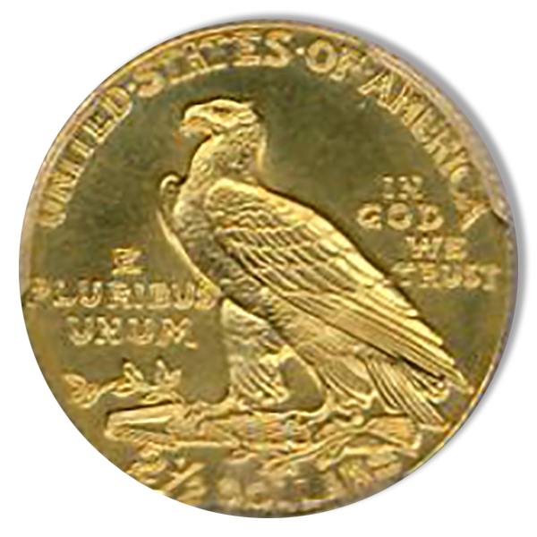 1910 $2 1/2 Indian Simpson Collection PCGS PR66 CAC