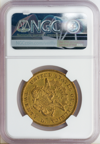 1851-O $20 Liberty NGC AU55