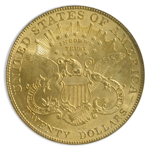 $20 Liberty MS61 (Dates Vary)