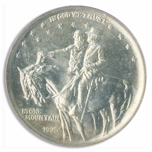 Obverse image of Stone Mountain Silver Commemorative Coin