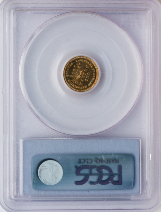 1903 $1 Jefferson Commemorative Gold Coin PCGS Mint State 65(MS65) 1903 $1 Jefferson Commemorative Gold Coin PCGS Mint State 65(MS65)