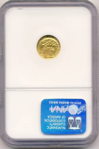 1922 Grant $1 Gold Commemorative With Star NGC MS67 CAC 1922 Grant $1 Gold Commemorative With Star NGC MS67 CAC