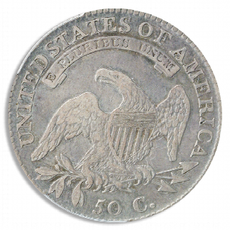 1815/2 Capped Bust Half Dollar Silver Coin PCGS Very Fine 30(VF30) CAC 1815/2 Capped Bust Half Dollar Silver Coin PCGS Very Fine 30(VF30) CAC