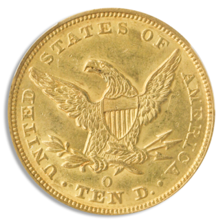1847-O $10 Liberty PCGS MS61 CAC 1847-O $10 Liberty PCGS MS61 CAC
