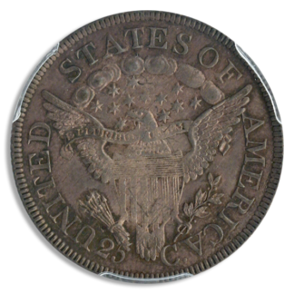 1805 Draped Bust Quarter PCGS AU58 CAC 1805 Draped Bust Quarter PCGS AU58 CAC