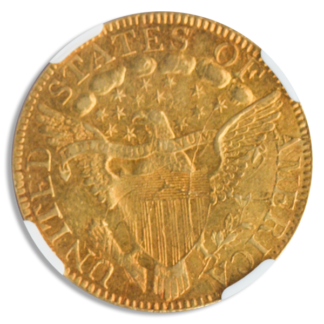 1798 $5 Draped Bust Right 14 Stars NGC XF45 CAC 1798 $5 Draped Bust Right 14 Stars NGC XF45 CAC