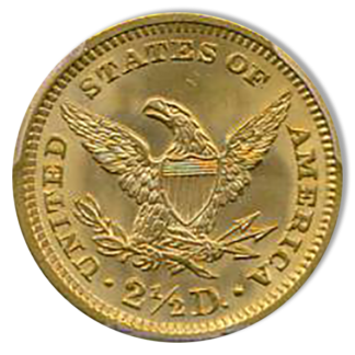 1907 $2 1/2 Liberty PCGS MS66 CAC 1907 $2 1/2 Liberty PCGS MS66 CAC