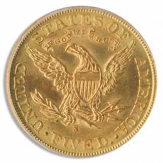 1899-S $5 Liberty PCGS MS64 1899-S $5 Liberty PCGS MS64