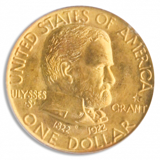 1922 Grant $1 With Star PCGS MS67 CAC 1922 Grant $1 With Star PCGS MS67 CAC