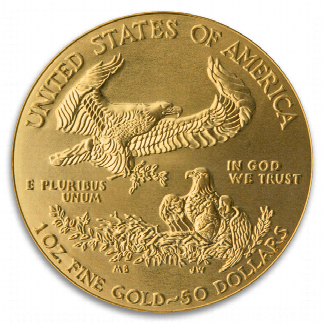 1 oz American Gold Eagle Coin (BU, Dates Vary) 1 oz American Gold Eagle Coin (BU, Dates Vary)