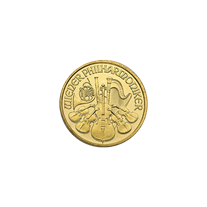 1/10 oz Austrian Gold Philharmonic Coin (BU, Dates Vary) 1/10 oz Austrian Gold Philharmonic Coin (BU, Dates Vary)