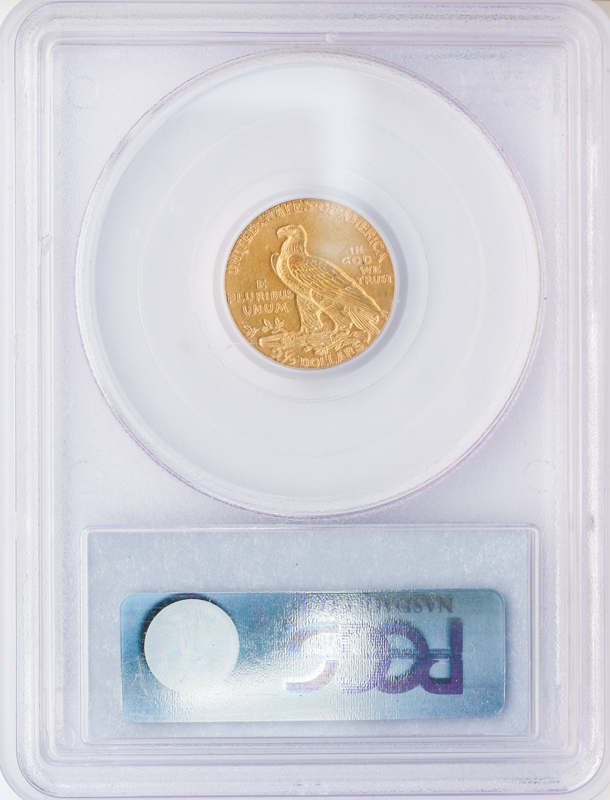 1911-D $2 1/2 PCGS MS62 CAC 1911-D $2 1/2 PCGS MS62 CAC