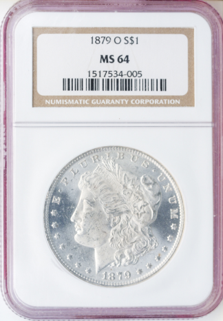 1879-O Morgan $1 NGC MS64 1879-O Morgan $1 NGC MS64