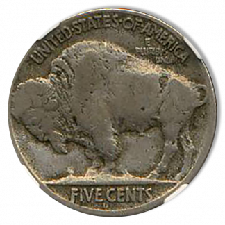 1918/17 Buffalo Nickel NGC VF20 CAC 1918/17 Buffalo Nickel NGC VF20 CAC