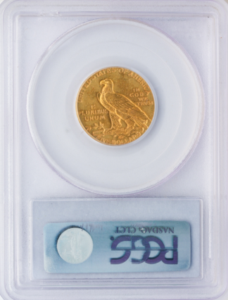 1909-O $5 Indian PCGS AU55