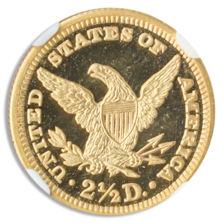 1907 $2 1/2 Liberty NGC PR66 Cameo CAC
