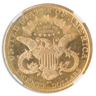 1890-CC $20 Liberty NGC AU58 CAC + 1890-CC $20 Liberty NGC AU58 CAC +