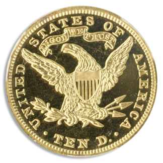 1906 $10 Liberty PCGS PR66 Cameo CAC 1906 $10 Liberty PCGS PR66 Cameo CAC
