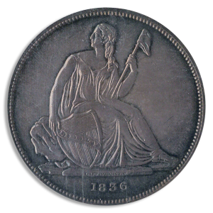 Gobrecht $1 Obverse Seated Liberty