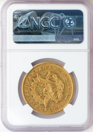 1851-O $20 Liberty Gold Coin NGC About Uncirculated 50(AU50) 1851-O $20 Liberty Gold Coin NGC About Uncirculated 50(AU50)