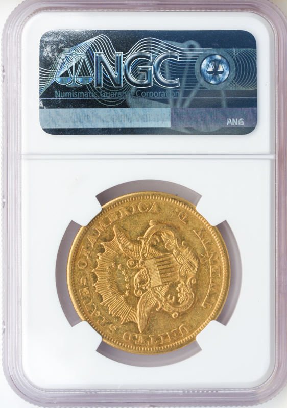 1851-O $20 Liberty Gold Coin NGC About Uncirculated 50(AU50) 1851-O $20 Liberty Gold Coin NGC About Uncirculated 50(AU50)
